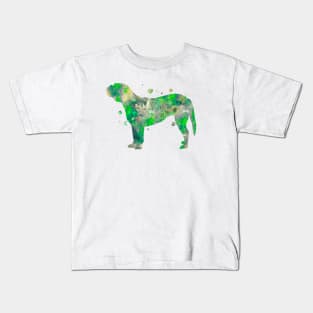 Dogue De Bordeaux Watercolor Painting Kids T-Shirt